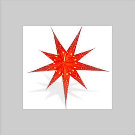 Handmade Red Paper Star