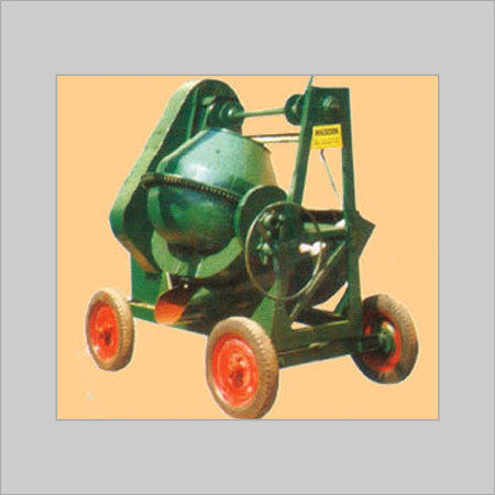 NON-TILTING HOPPER FED CONCRETE MIXER