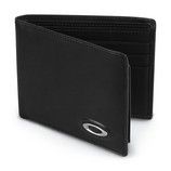 Black Mens Bifold Leather Wallets