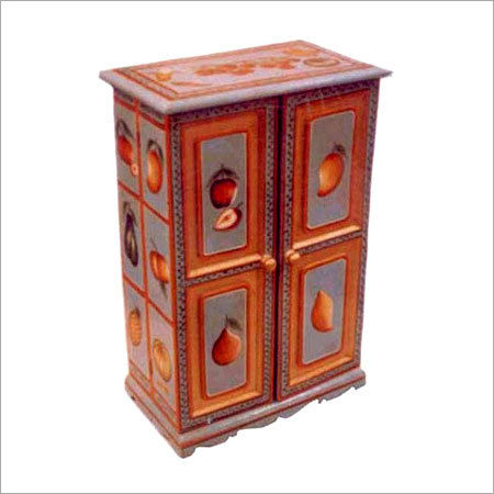 Antique Handmade Wooden Almirah Home Furniture