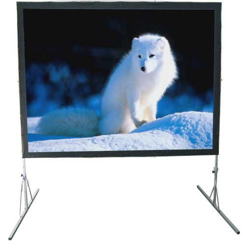 Fast Fold Projection Screen Use: Business