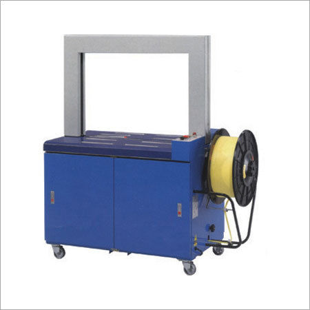 Fully Automatic Strapping Machine - High Speed, 2.2 Sec Cycle Time | Easy Maintenance, No Greasing, Belt Drive System