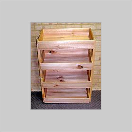 Wooden Display Unit - Custom Built Design, Durable Anti-Aging Material for Shops and Homes