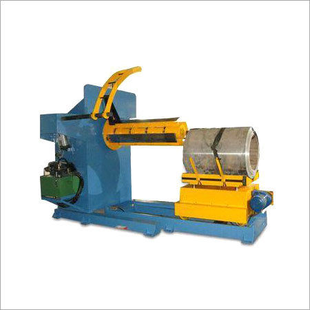 Heavy Duty Decoiler Machine - Varying Capacity & Coil Width | Automatic, CE & ISO Certified