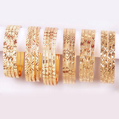 Gold Bangles - 22K Gold, Exquisite Traditional & Contemporary Designs, Superior Finish & Long-Lasting Polish