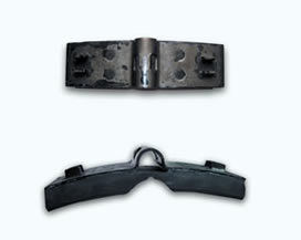 Metal Internation Standard Rail Brake Shoe