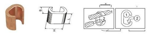 C Type Copper Connector