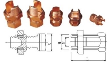 Copper Split Bolt