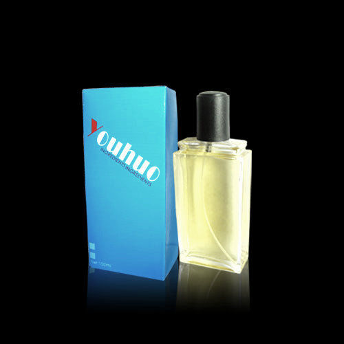 Fancy Glass Perfume Bottle - Color: Colourless