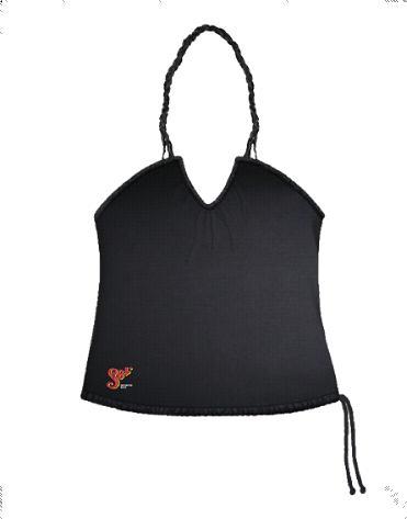 Black Ladies Fashionable Sleeveless Tops