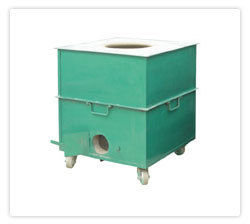 Mild Steel Square Tandoor With Top Cemented