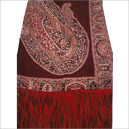 Multi Colour Design Jamawar Shawl Size: Standard