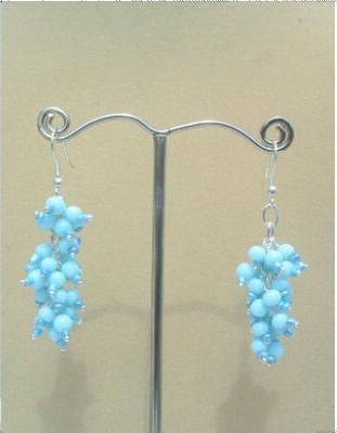 Turquoise Beaded Earrings