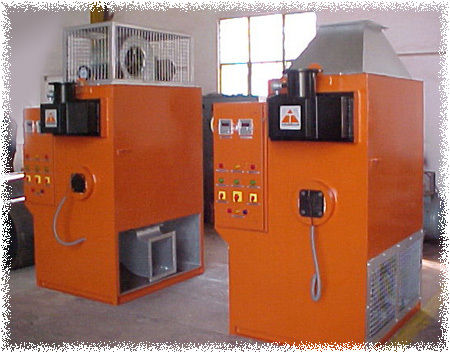 Orange Industrial Air Heater