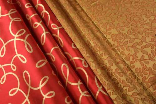 EMBROIDERED SILK FABRICS