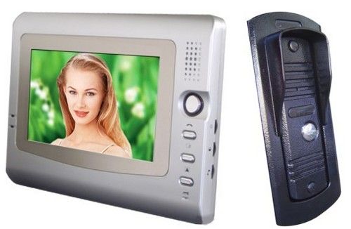 7" Color Video Door Phone With Pinhole Camera