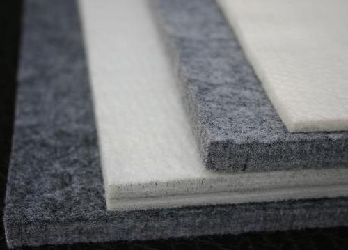 Black Custom Thickness Polyester Needle Felt