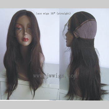 Black Human Hair Lace Wig