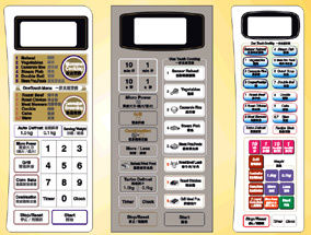 Microwave Oven Membrane Switch