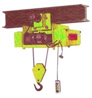 Electric Wire Rope Hoist - Steel Frame, Medium to Heavy Duty Capacity | Modular Design with Easy Access for Maintenance