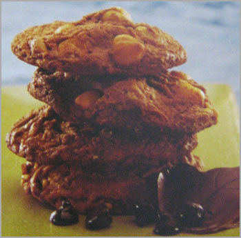 Chocolate Hazel Nut Cookies