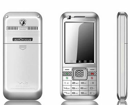 Silver Dual Gsm Card Mobile Phone