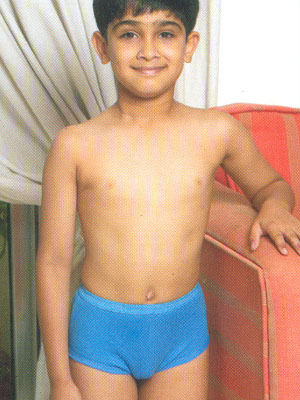 Cotton Kids Light Blue Brief