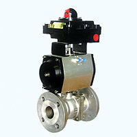 Pneumatically Controlled Ball Valves