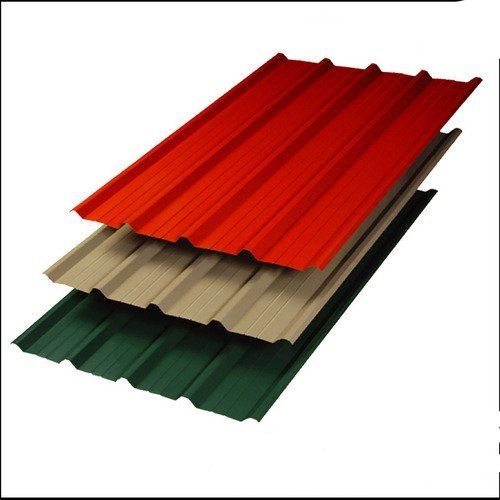 Rectangular Coloured Corrugated Roofing Sheets