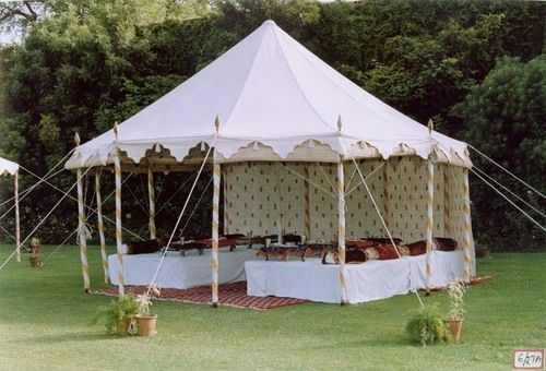 Jaigarh Portable White Tent Size: As Per Demand