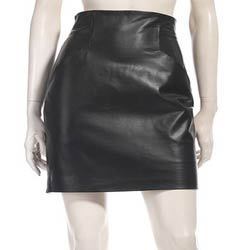 Sheep Nappa Leather Skirt - Long & Short Styles | Stylish Design with Side Pockets for Women and Girls