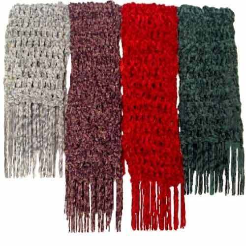Designer Coloured Woolen Scarves