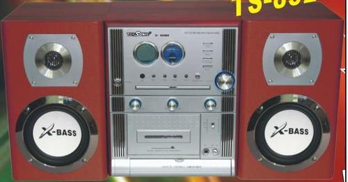 Various Hi-Fi Mp3 Music Player System With Cassette Recorder