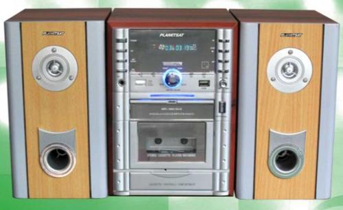 Hi-Fi Mp3 Player With Cassette Recorder Power Source: Electricity