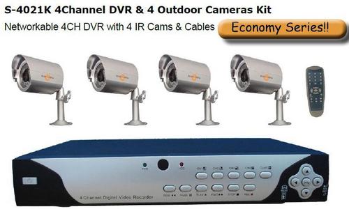 4 Outdoor CCTV Camera Kit