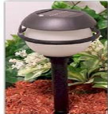 White Fancy Solar Garden Light