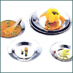 Stainless Steel Soup Plates