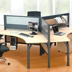 120 Degree Modular Office Workstation