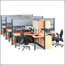 Ergonomic 360 Degree Office Workstation