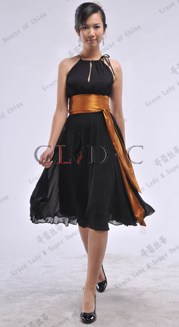 Ladies Cocktail Evening Silk Dress