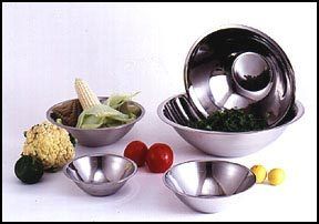 Plain Stainless Steel Mixing Bowl