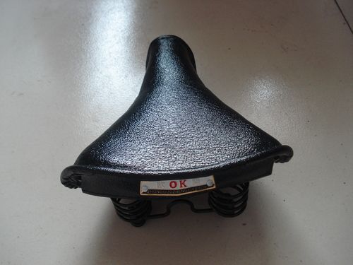 Bicycle Polished Black Saddle Size: Variable