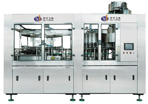 Silver Cgn Series Rinsing Filling Capping Machine For Non-Gas Water