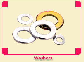 Coloured Round Metal Washers