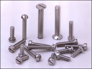 Stainless Steel Slotted Screw