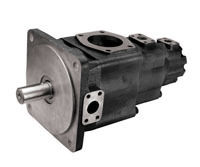 Black Triple Vane Pump