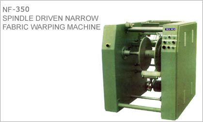 Spindle Driven Narrow Fabric Warping Machine