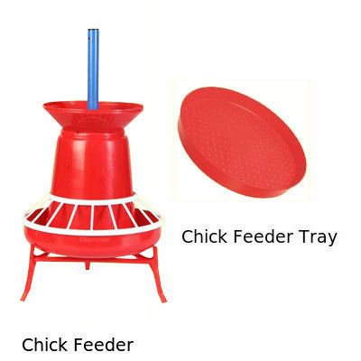 Chick Feeder & Chick Feeder Tray