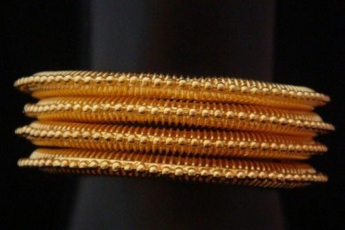 Gokhru Jota Gold Bangles