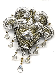 Pure Diamond Studded Pendant